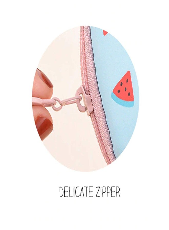 KC Piggy Multi-Function Mini Coin Purse Bag for Earphone Lipsticks Headphone Pendrive Keys Silicone (Pink) - Image 3